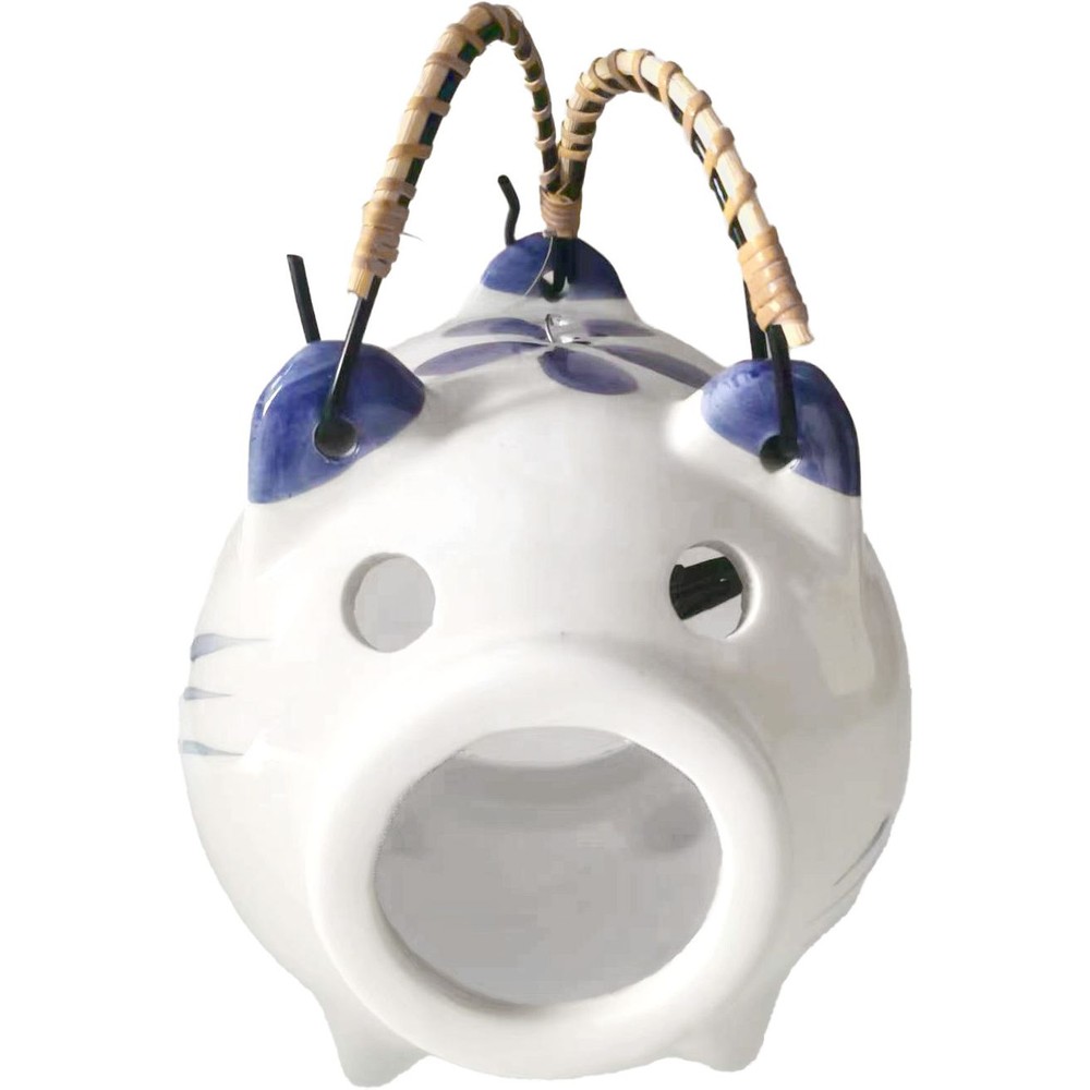 風情漂う蚊取り線香入れぶた, 白, ぶた