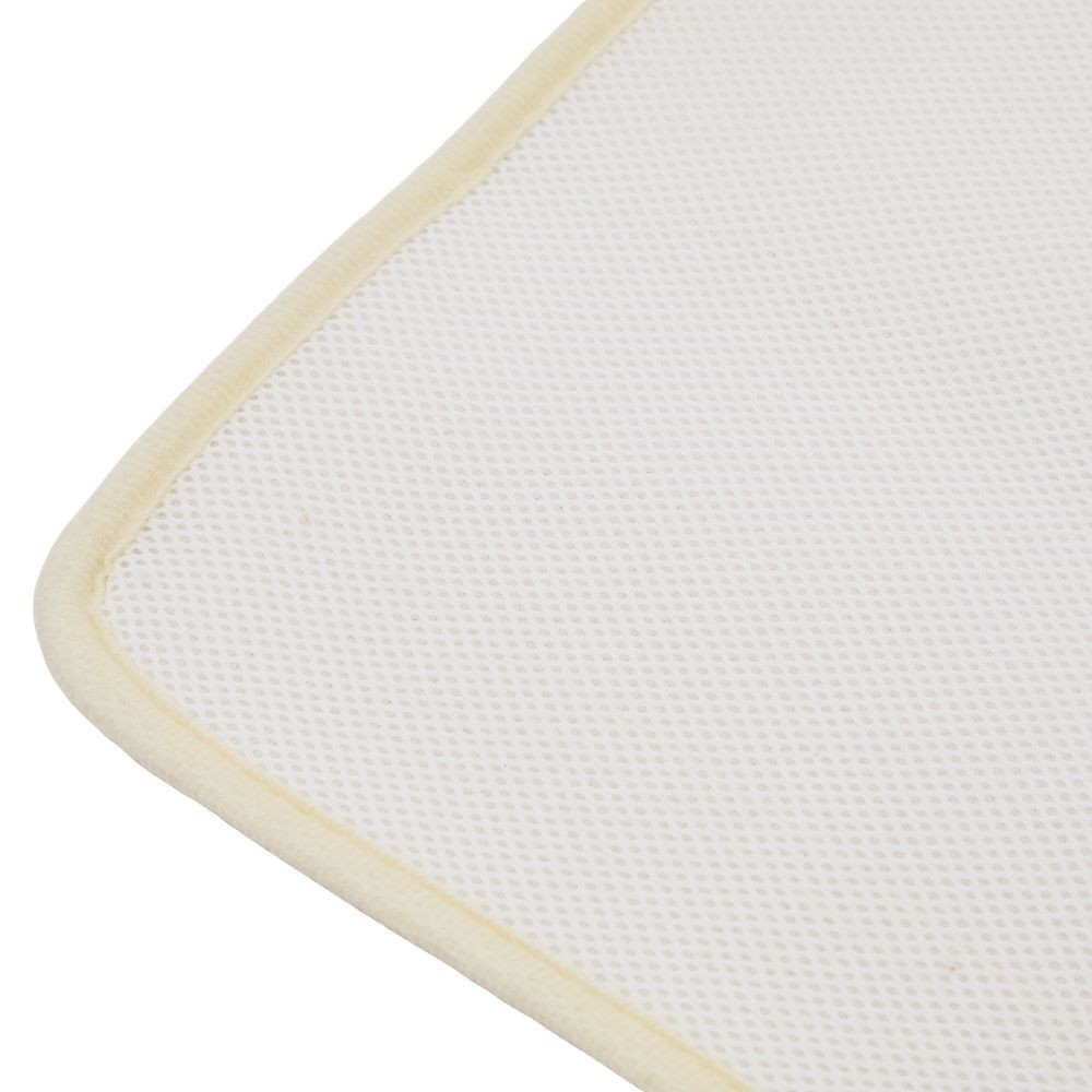 ウィザ WIZ'A 足元さらっとバスマット　約３５×５０ｃｍ, ブルー, 35×50cm