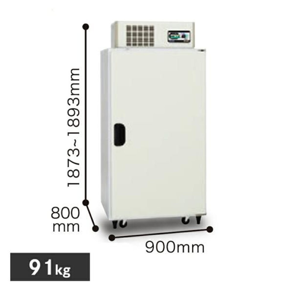 アルインコ 100V 玄米野菜切替式保冷庫 14袋用 LWA14NF 玄米保冷庫 米っとさん【メーカー直送・代引不可】※お届け26年3月以降（注文受付11/16まで）, グレー, 14袋用