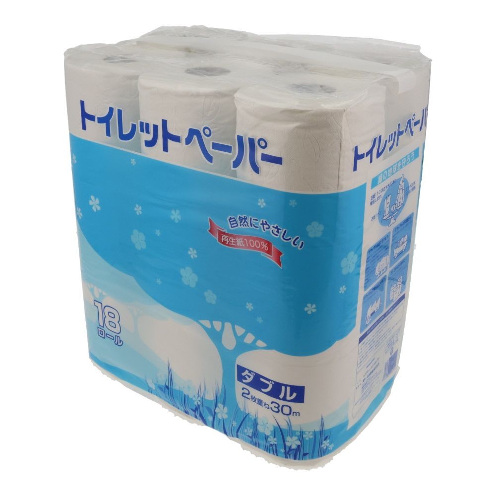 トイレットペーパー １８ロール, 18ロール S, シングル