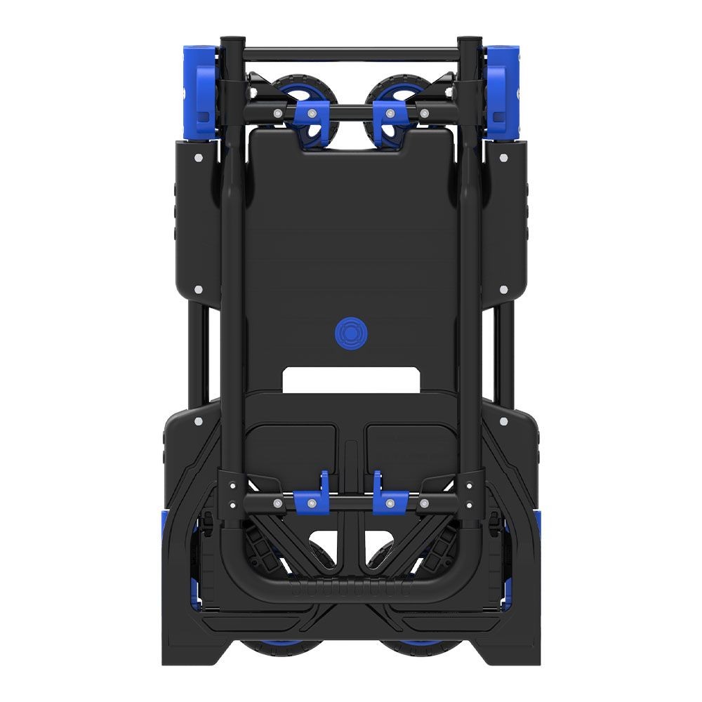 タタメル  ハンドキャリー台車  100kg  FWー90TP, ブラック＋ブルー, 耐荷重：100kg