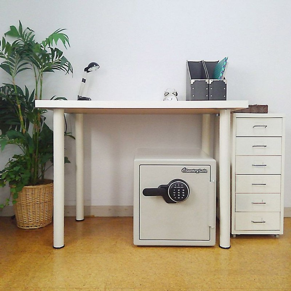 【開梱・設置費込】セントリー耐火金庫  JF123ET テンキー式 1時間耐火 33.6L【メーカー直送・代引不可】, タブグレー, 33.6L