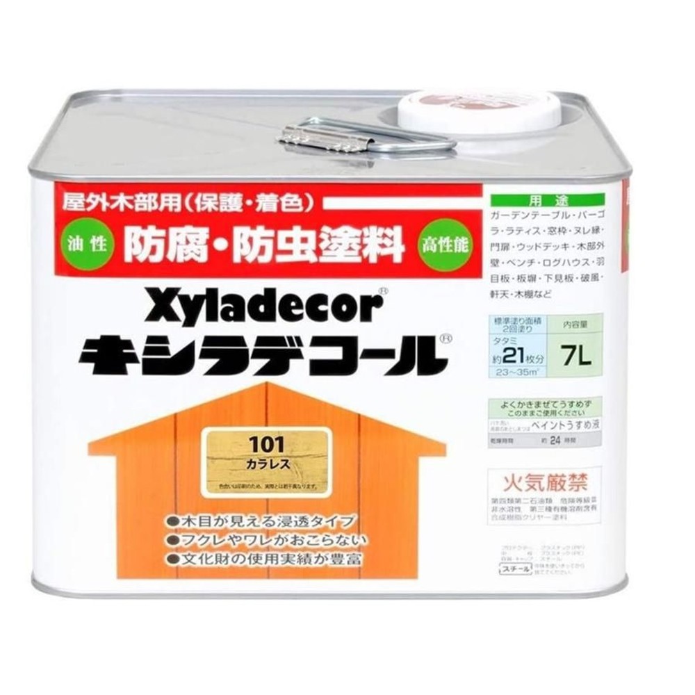 キシラデコール 7L #101　カラレス, カラレス, 7.0L