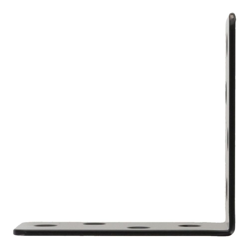 ２×４金具Ｌ型タイプ　３５×７５×７５, 黒, L型