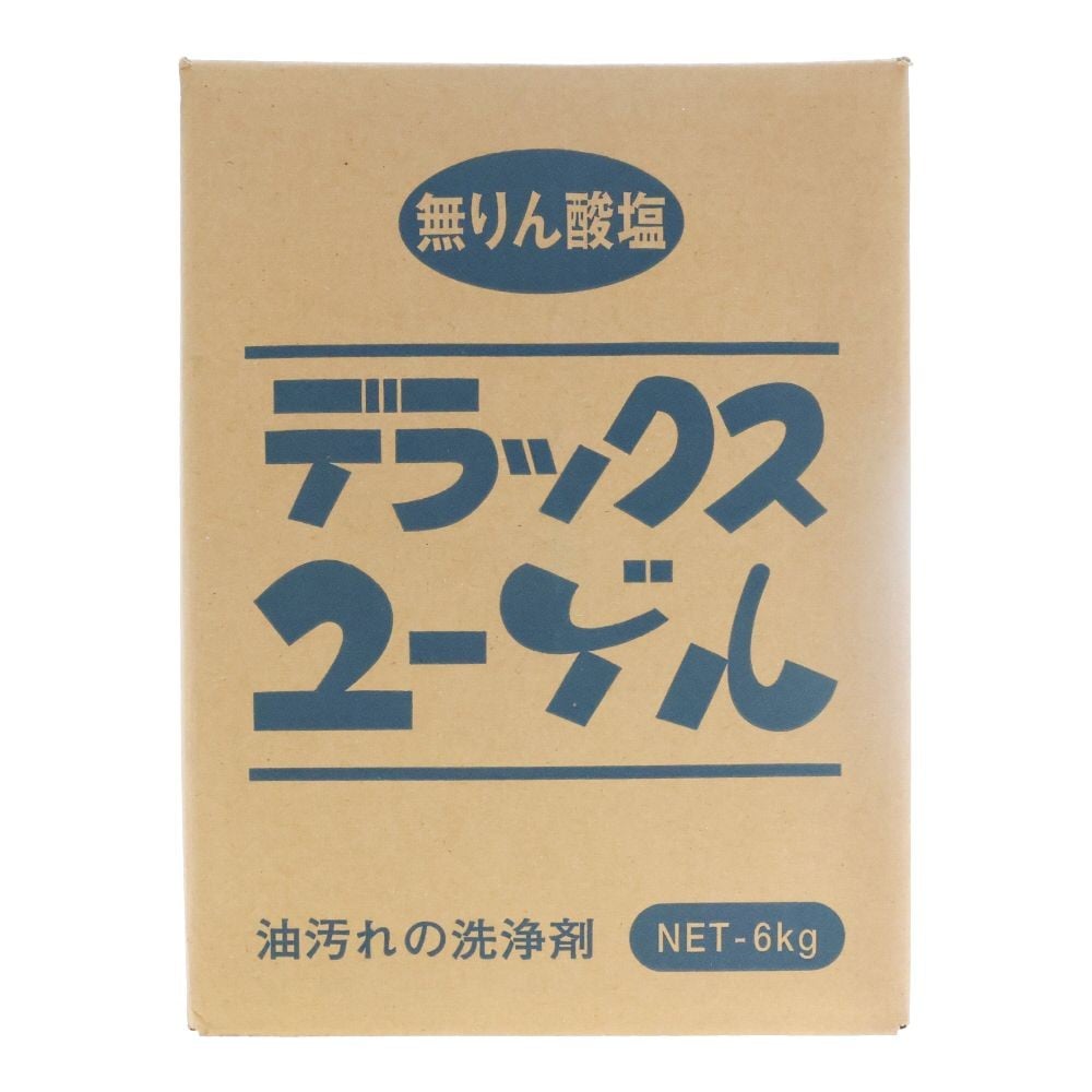 モクケン 工業用洗剤 ユーゲルDX 6kg, ピンク, 6kg