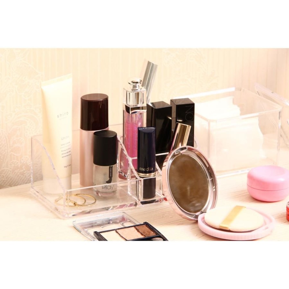 不二貿易  ＰＳコスメ収納　マルチオーガナイザー 【メーカー直送 代引不可】, クリア, 14379