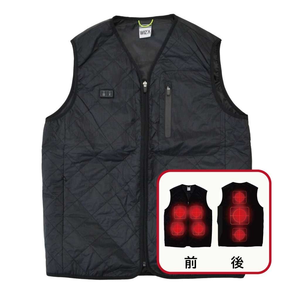 【2025年モデル】インナー7ヒーターベスト ブラック,  【2025年モデル】インナー7ヒーターベスト ブラック