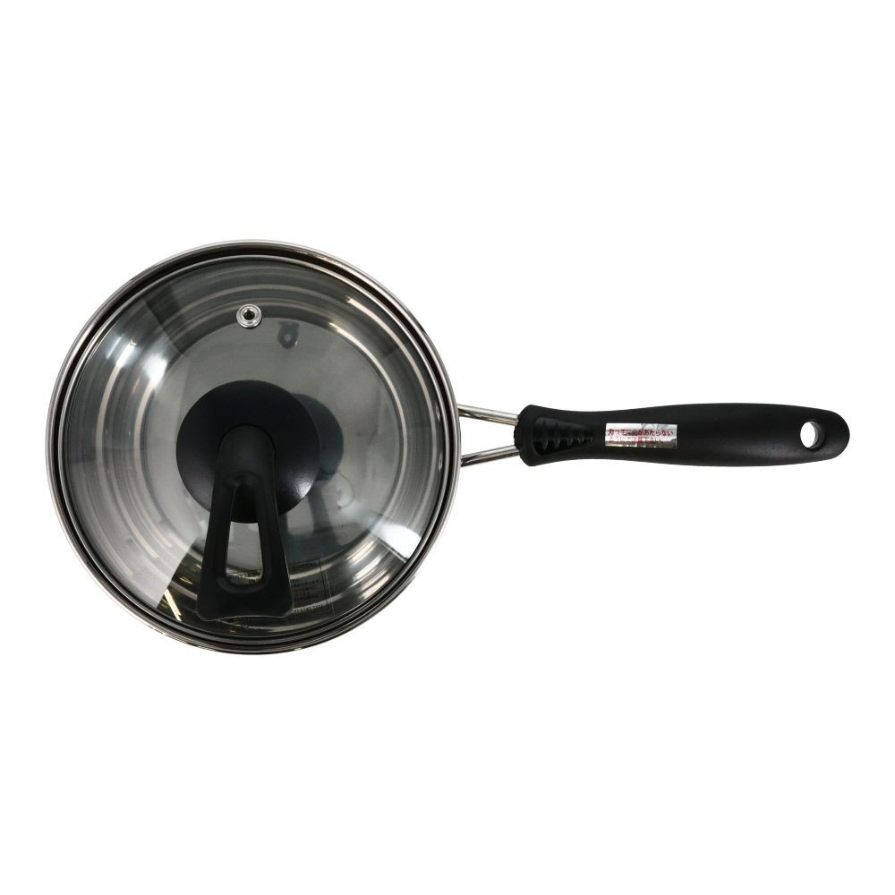 ウィザ WIZ'A ステン三層底片手鍋　１６cm, -, 16cm