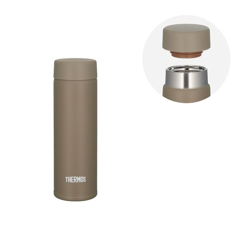 サーモス　真空断熱ポケットマグ ＪＯＪー１５１ ＯＢＷ, オリーブブラウン, 150ml