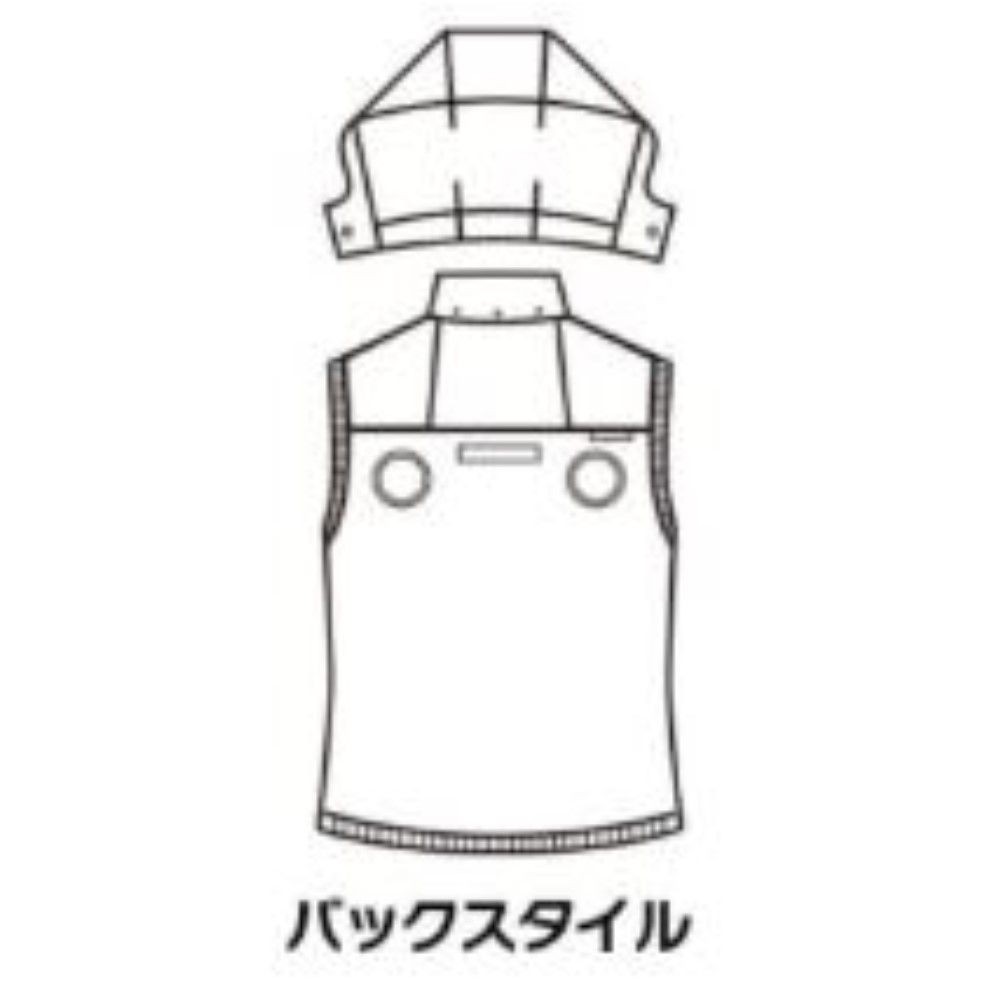 BURTLE AIRCRAFT バートル エアークラフト AC2034 ネイビー, ネイビー, Mサイズ