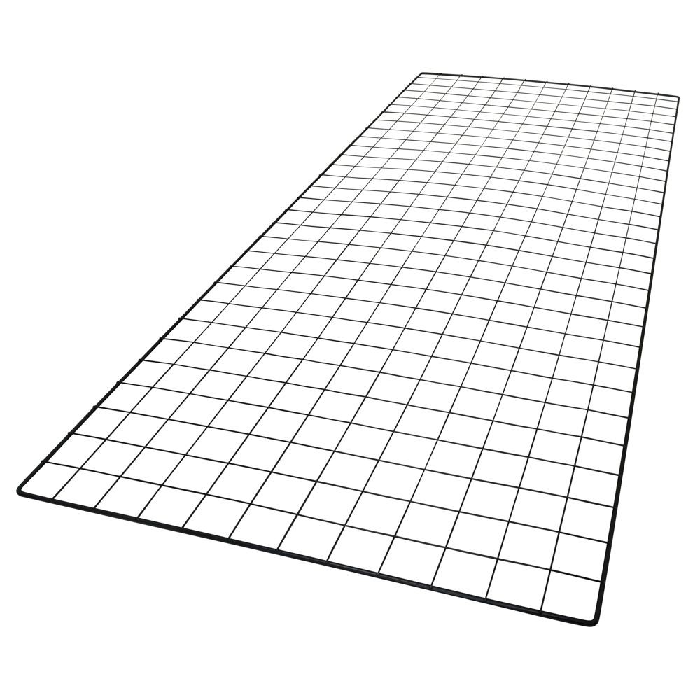 メッシュパネル ６００ｍｍ幅 黒, 黒(900), 長さ900mm