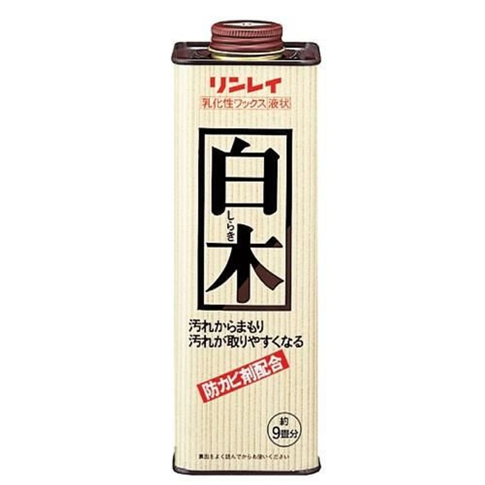リンレイ 乳化性ワックス 白木 700ml, 白木用, 700ml