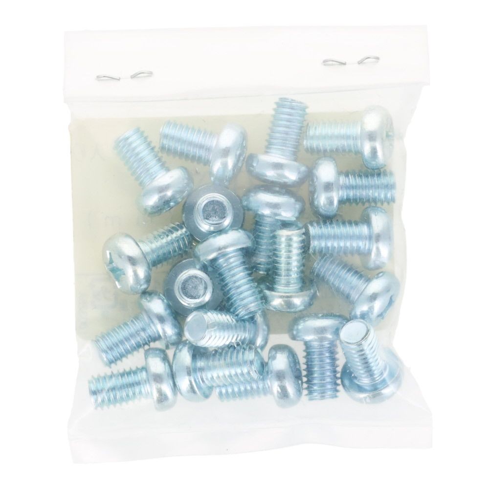 ユニクロ　小ねじ　鍋　Ｍ６&times;１０　２０個入り, 小ねじ, M6&times;10