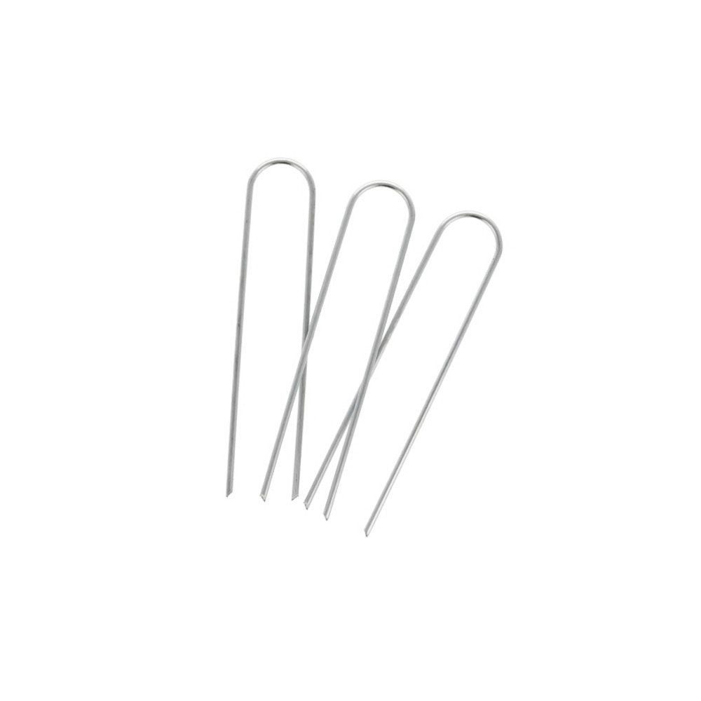 Ｕ型ピン　10本入, シルバー（15）, 15cm