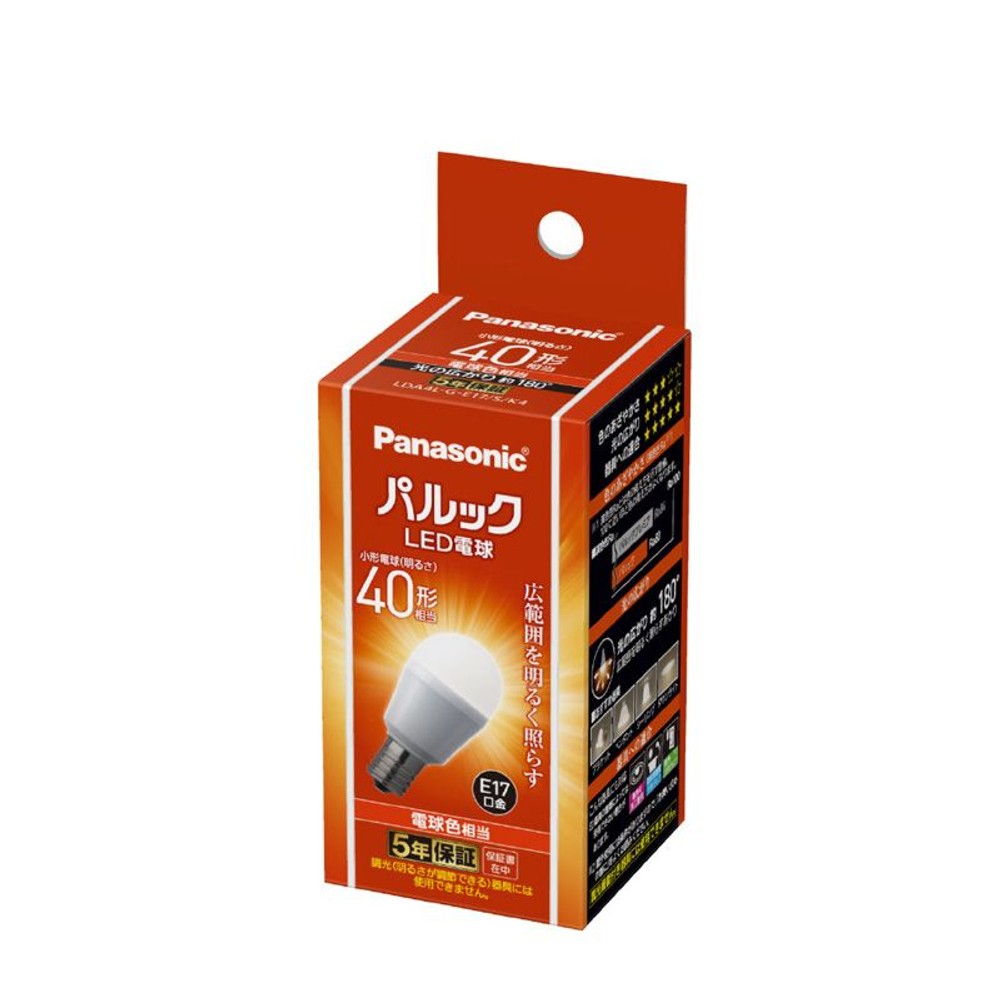 小型ＬＥＤ40Ｗ／ＬＤＡ4ＬＧＥ17ＳＫ4, その他カラー１, 1個入り