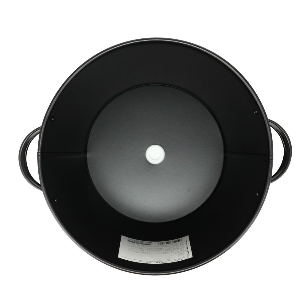 ピースポット　深型７号, ブラック, 深型7号