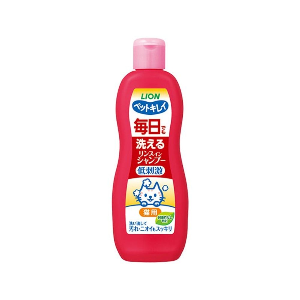 ライオン　ペットキレイ　毎日でも洗えるリンスインシャンプー, 犬用（ポンプ）, 400ml