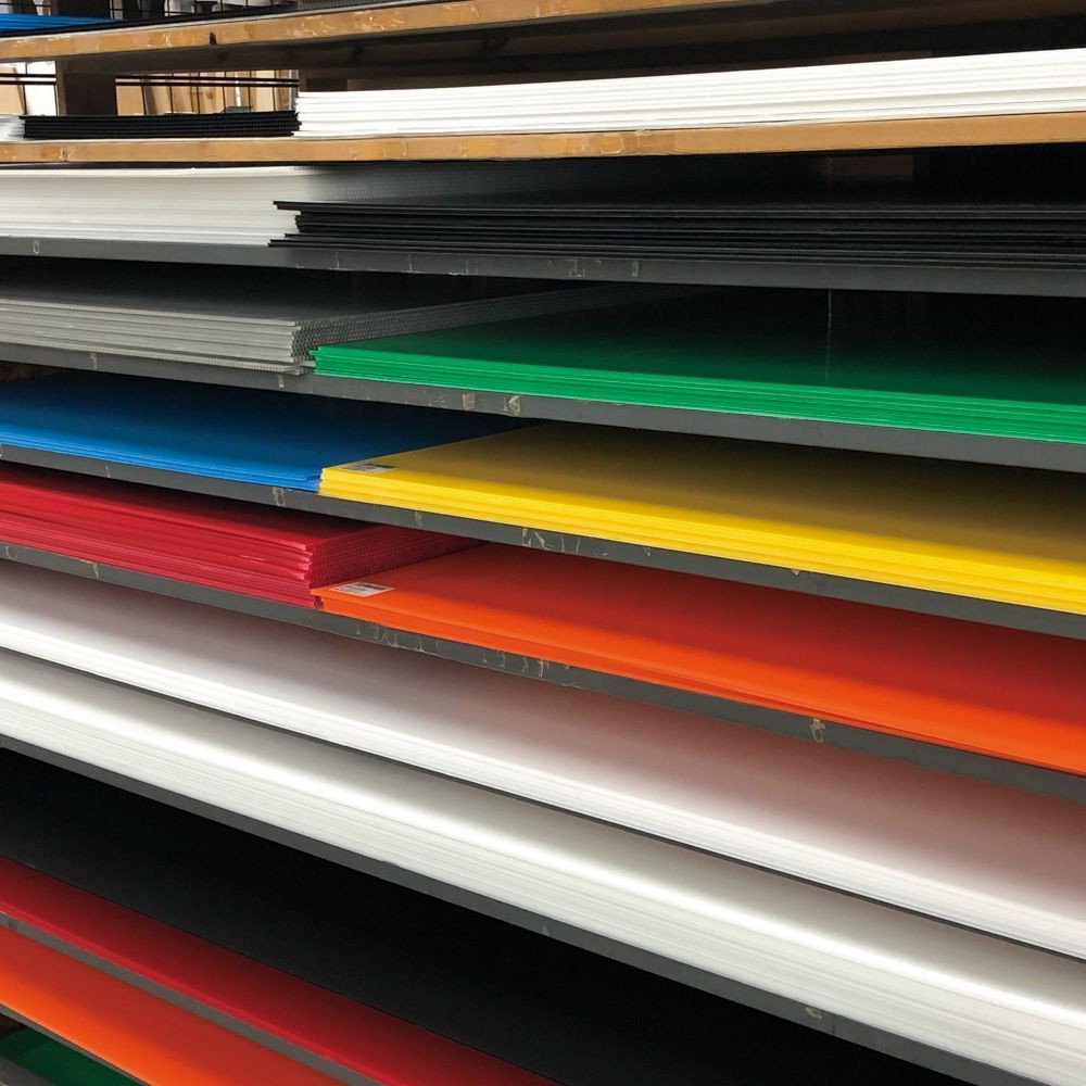 プラダン　ホワイト　約幅９１０ｍｍ, ホワイト, 長さ910mm