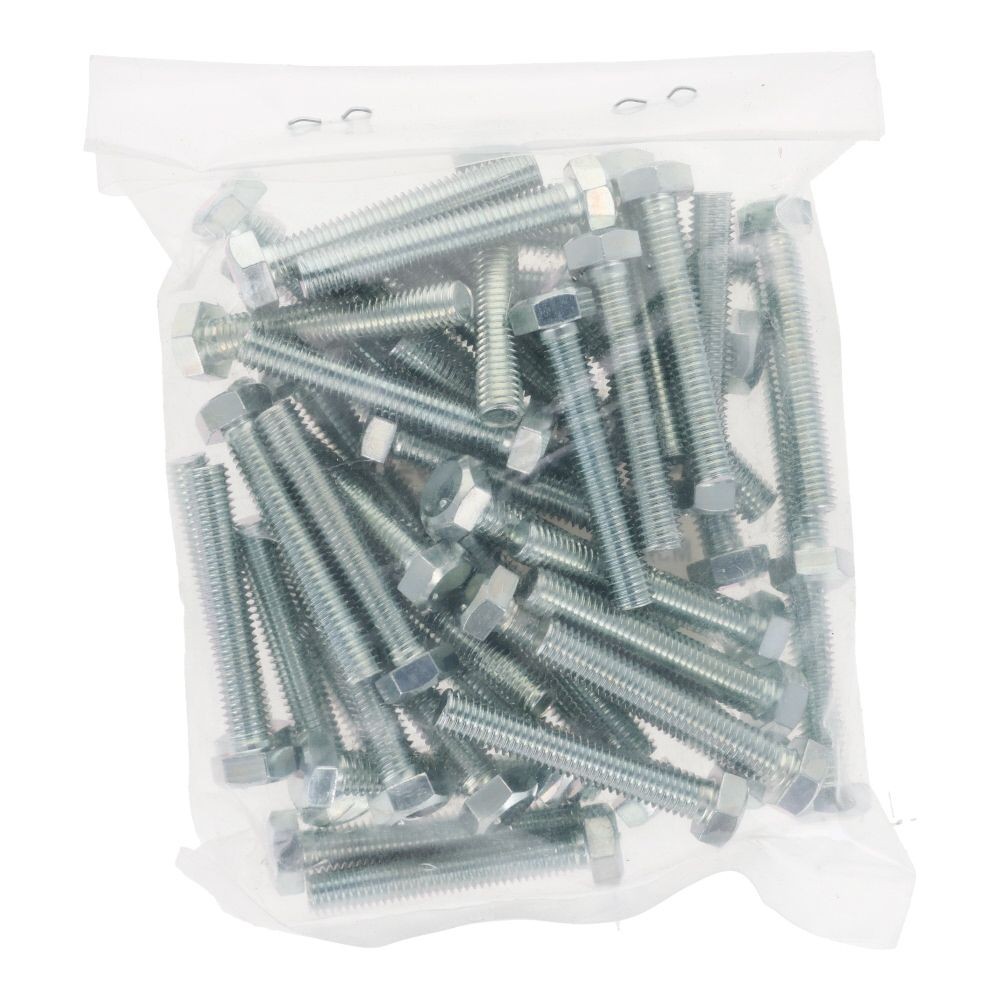 ユニクロ　六角ボルト　Ｍ５&times;３０　５０入, ボルト, 50個入り