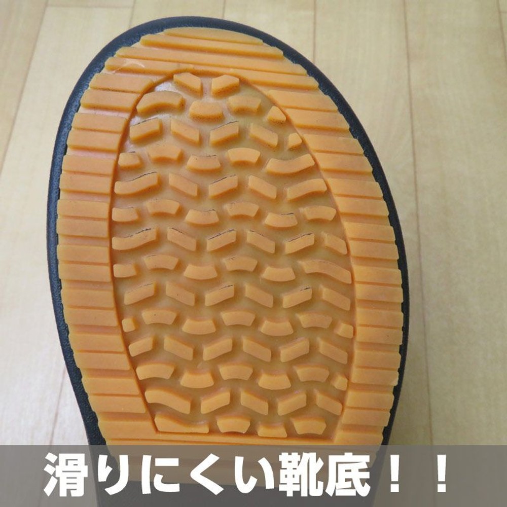 滑りにくいサンダル　黒　通気, ブラック（28cm）, 25cm