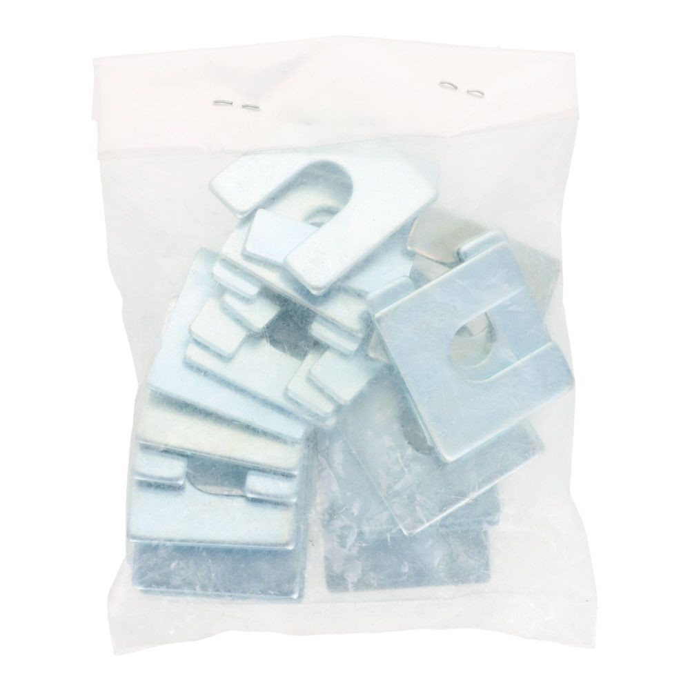 ＯＨＳＡＴＯ　ユニクロ　Ｕ字角座金　１０&times;３２&times;２．３　２０個入, U字角ワッシャー, 10&times;32&times;2.3