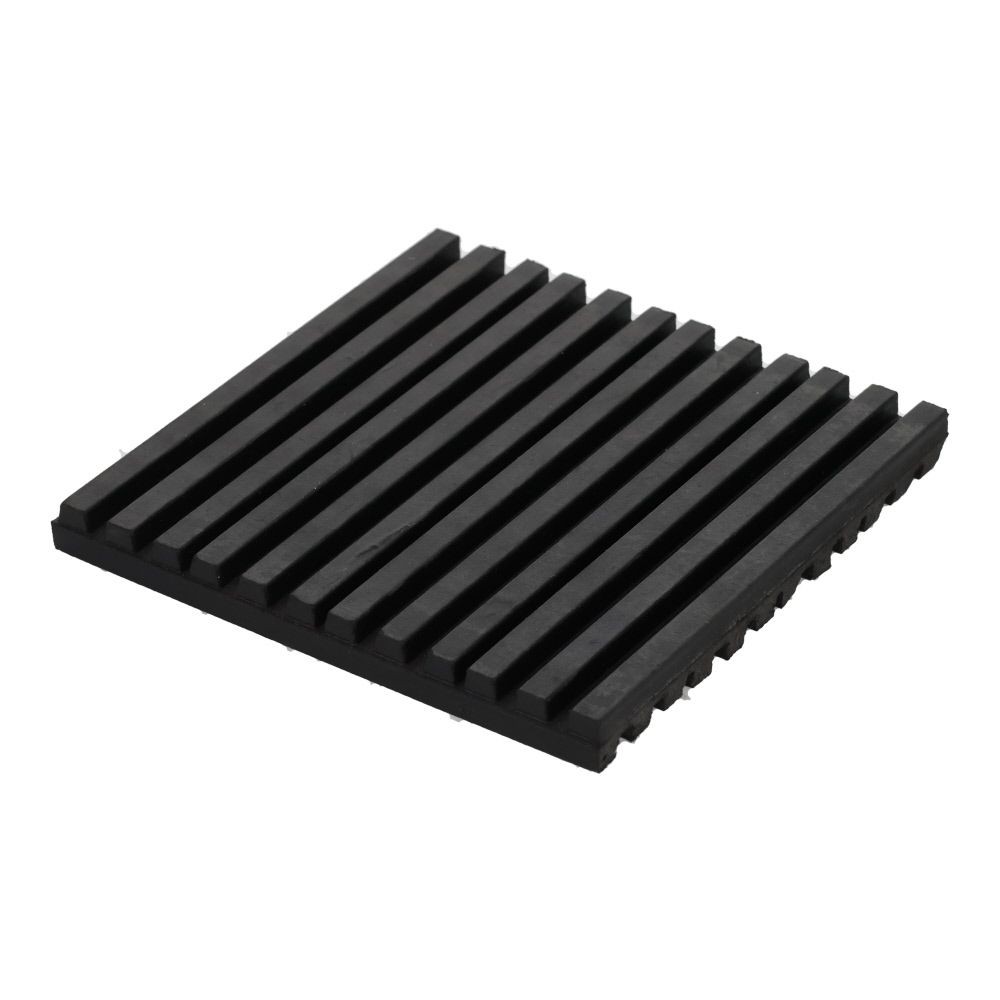 防振ゴム　約１０&times;１００&times;１００ミリ, 黒, 10&times;100&times;100mm