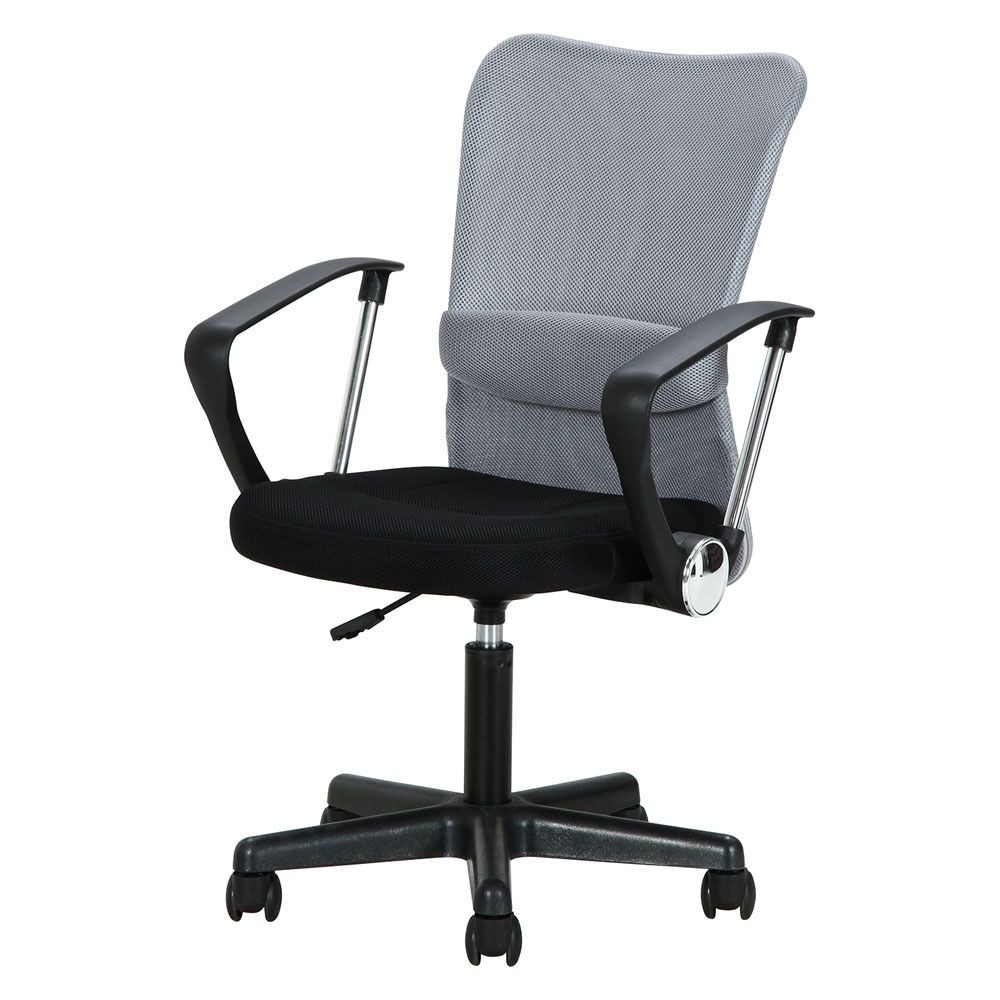 メッシュハイバックチェア グレー H-298FA GY【メーカー直送・代引不可】, その他カラー１, その他サイズ１