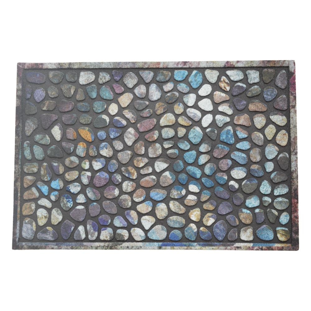 玄関マット 小石, 小石, 60×40cm