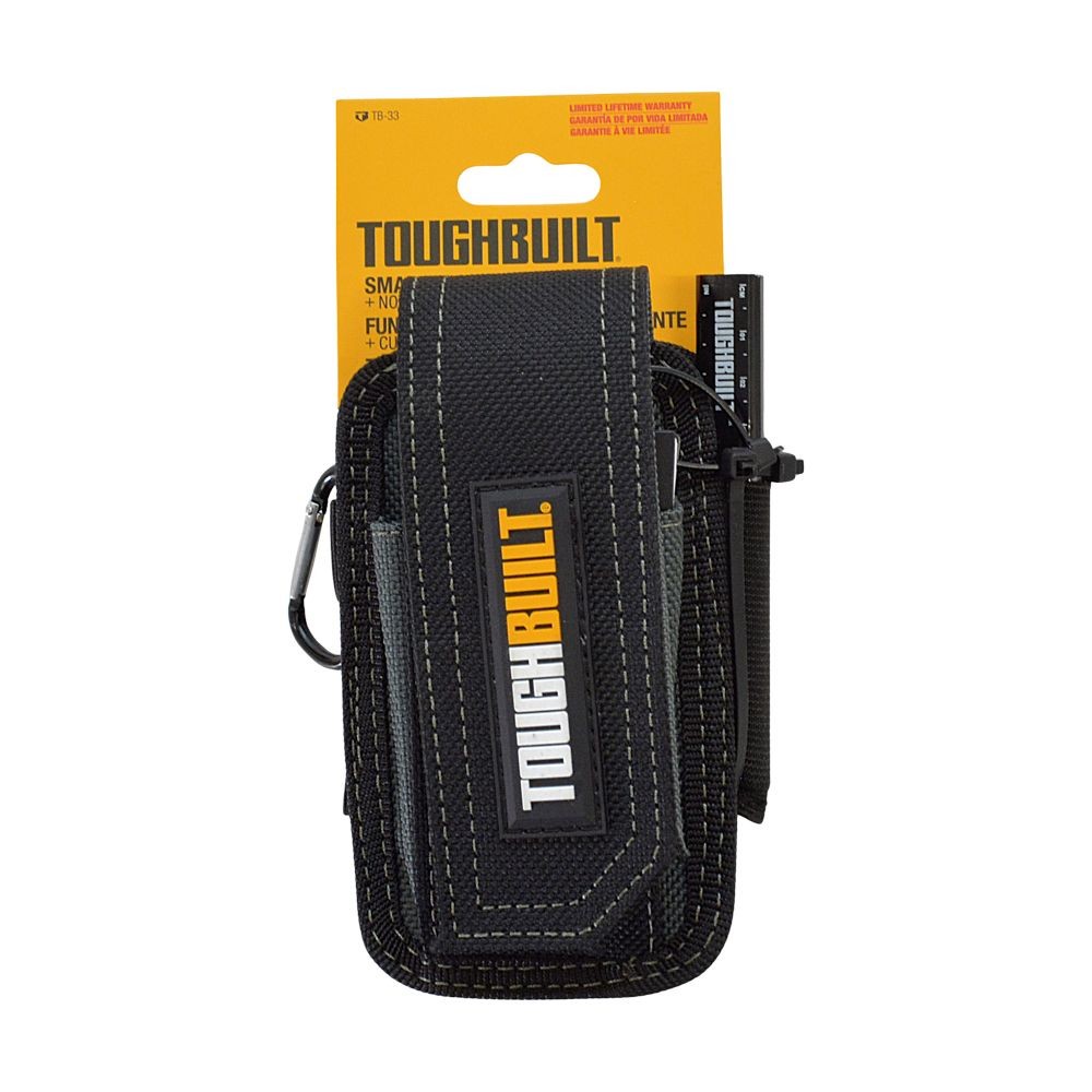 TOUGHBUILT（タフビルト）　スマートフォンポーチ　TB-33, 黒, TB-33