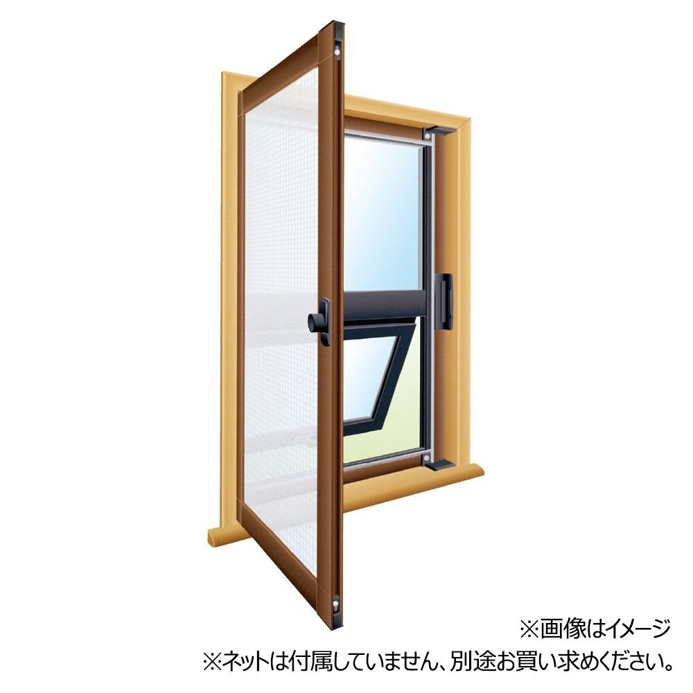 ＯＫアミド　内開きアミド　S　組立式, シルバー, S