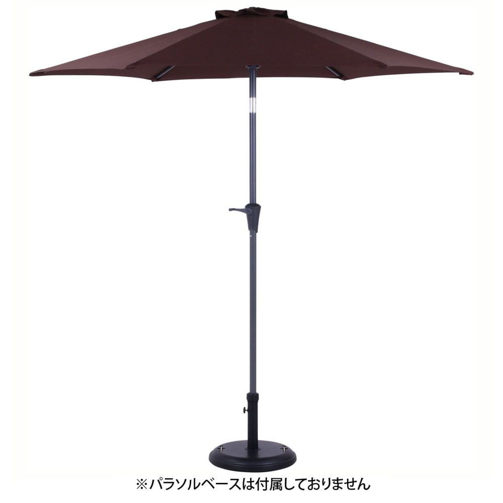 不二貿易  アルミパラソル　240ｃｍ, アイボリー, パラソル直径約240cm