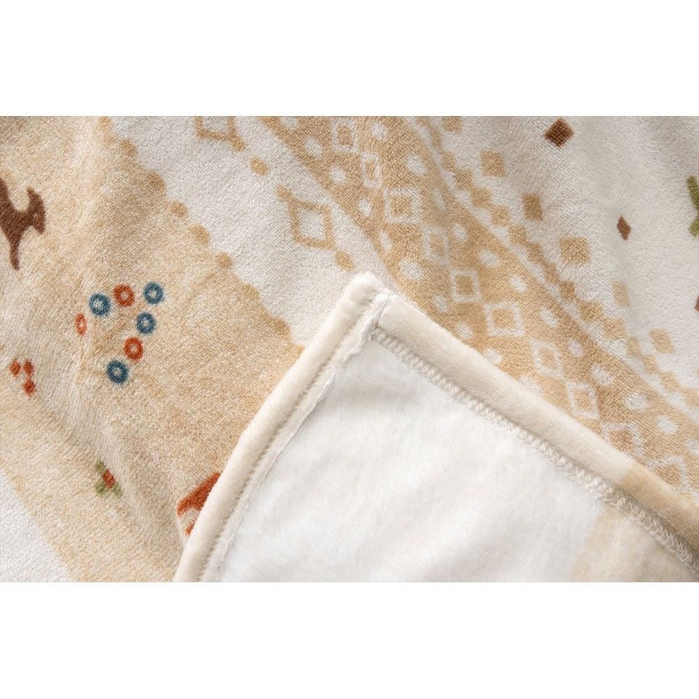 暖かこたつ上掛　ルミナ【メーカー直送・代引不可】, ベージュ, 約195&times;195cm