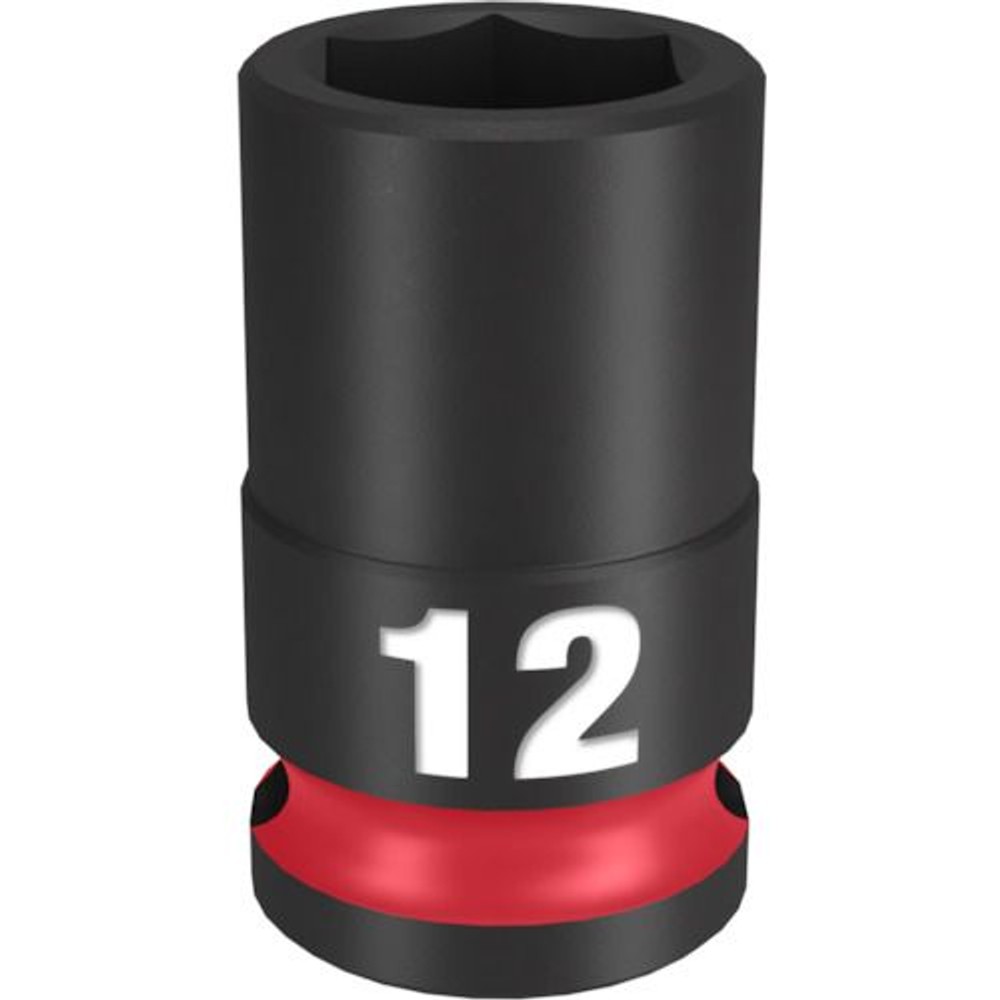 milwaukee SHOCKWAVE IMPACT DUTY インパクトソケット 3/8インチ(9.5mm)角 12mm, 49-66-6136, 12mm
