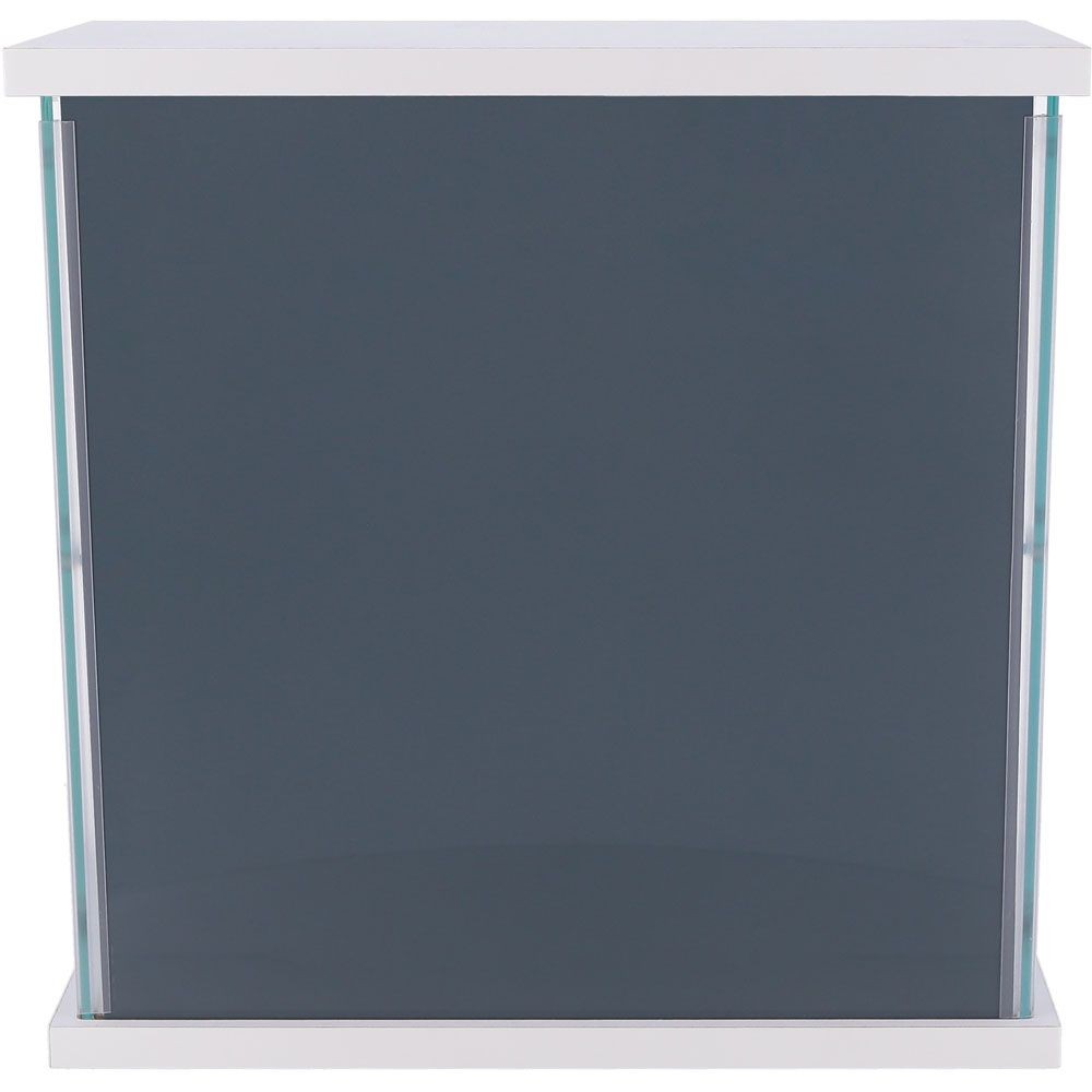 不二貿易 卓上ガラスコレクションケース　ＷＨ【メーカー直送・代引不可】, ホワイト, 幅425mm&times;奥行200mm&times;高さ425mm