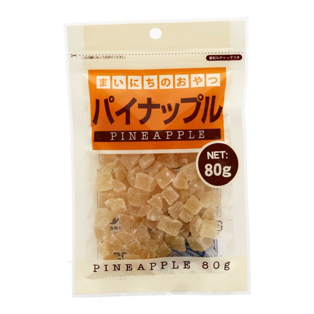 小動物のおやつ　パイナップル80ｇ, ペット専用食, 80g