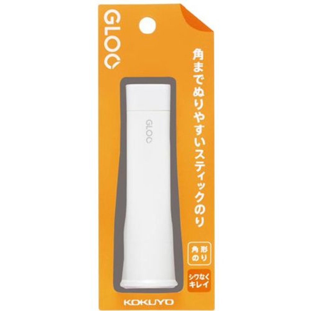 コクヨ　グルースティックのり　シワなくキレイ　S, 透明, Sサイズ