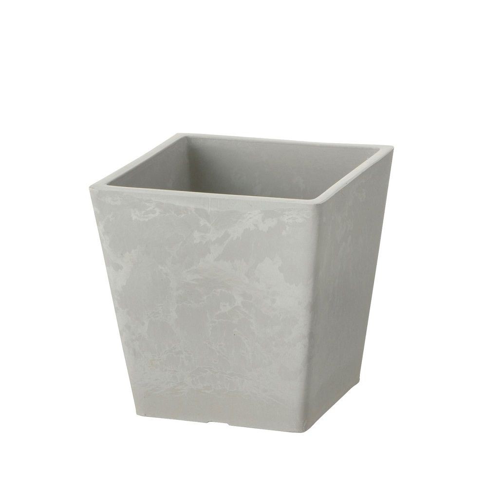 リッチェル　ボタニースクエアポット　１０型, ホワイト, 10型