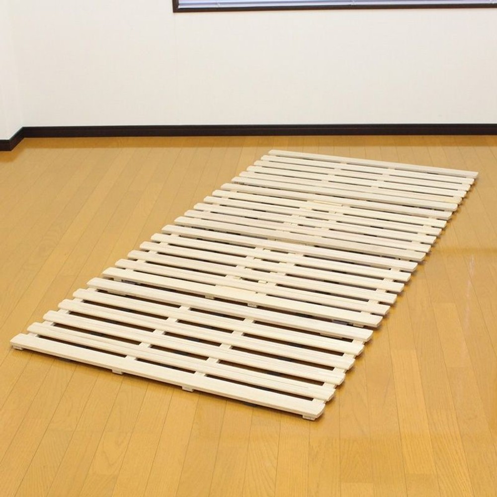 通気性の良い桐すのこベッド