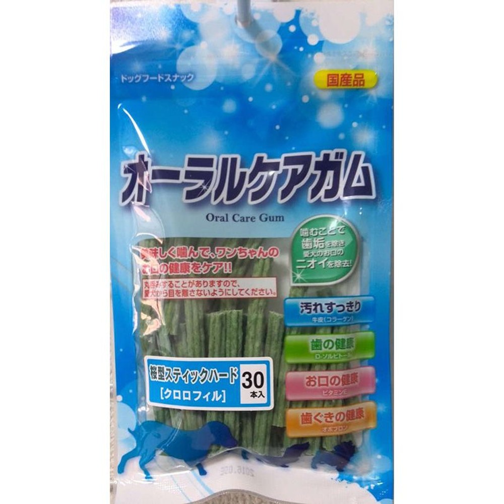 オーラルケアガム桜型スティックハード30本クロロフィル, その他カラー１, その他サイズ１