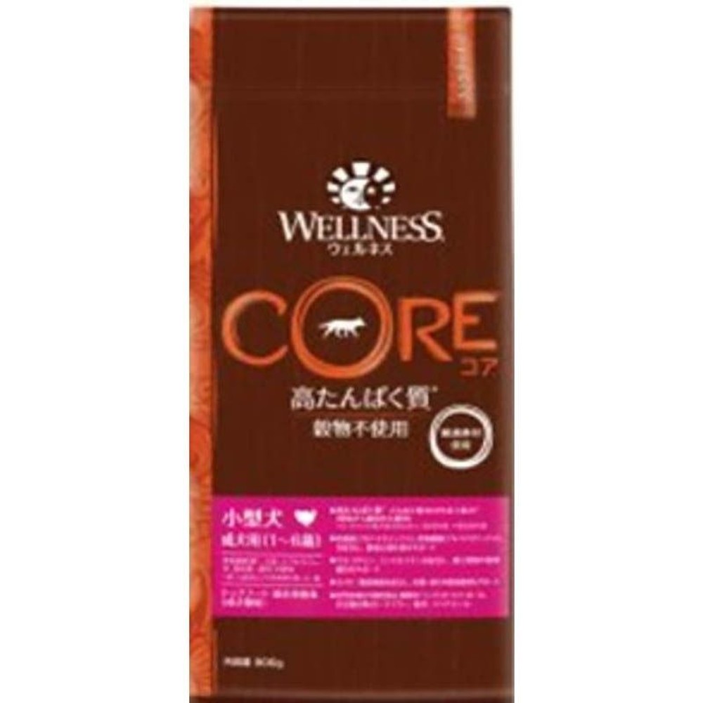 ウェルペット　ウェルネスコア小型犬成犬用 　８００ｇ, 小型犬用 骨抜き七面鳥, 800g