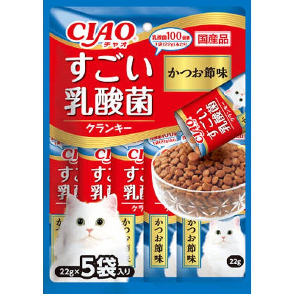 ＣＩＡＯ　すごい乳酸菌ドライ　かつお節　22ｇ&times;5, かつお節, 22g&times;5本
