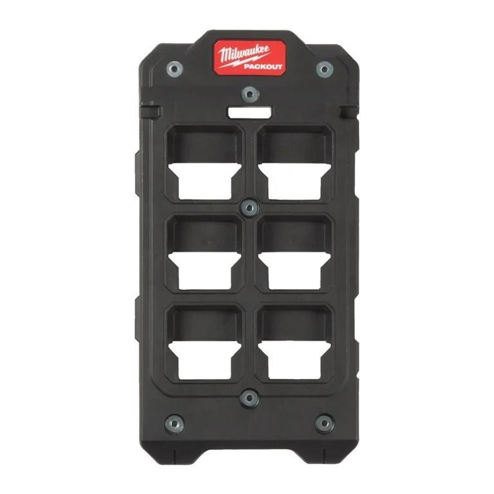milwaukee PACKOUT ウォールマウンティングプレート Sサイズ, 黒, Sサイズ