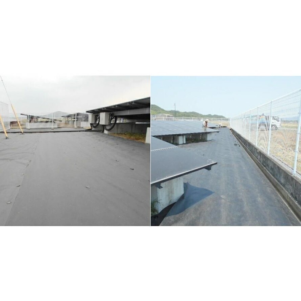 シンセイ 強力雑草よけロックシート 防草シート 1m&times;10m, ブラック, 1m&times;10m