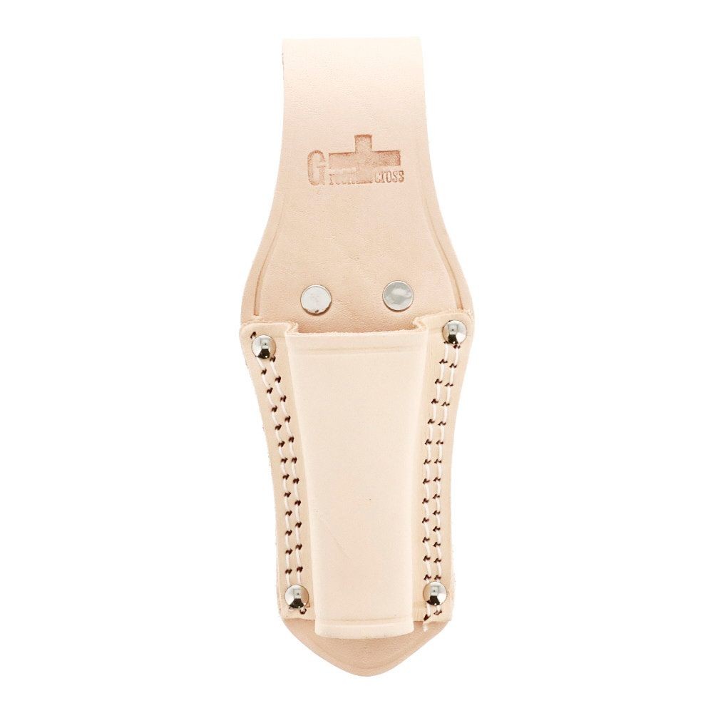 GREENCROSS 牛ヌメ皮製ペンチ1丁差し175mm~200mm用 DPー11, ベージュ, 1丁差