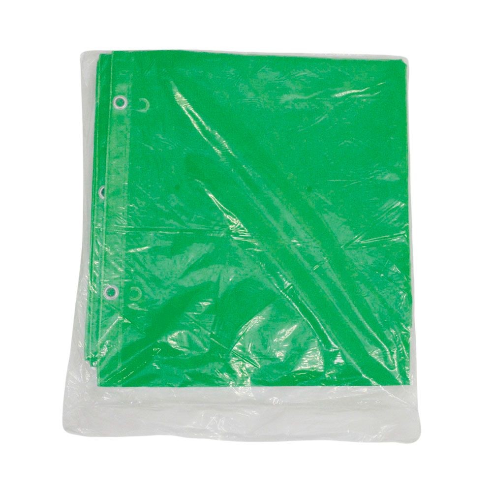 防炎メッシュシート　（約）３．６×５．４ｍ, グリーン, 3.6×5.4m