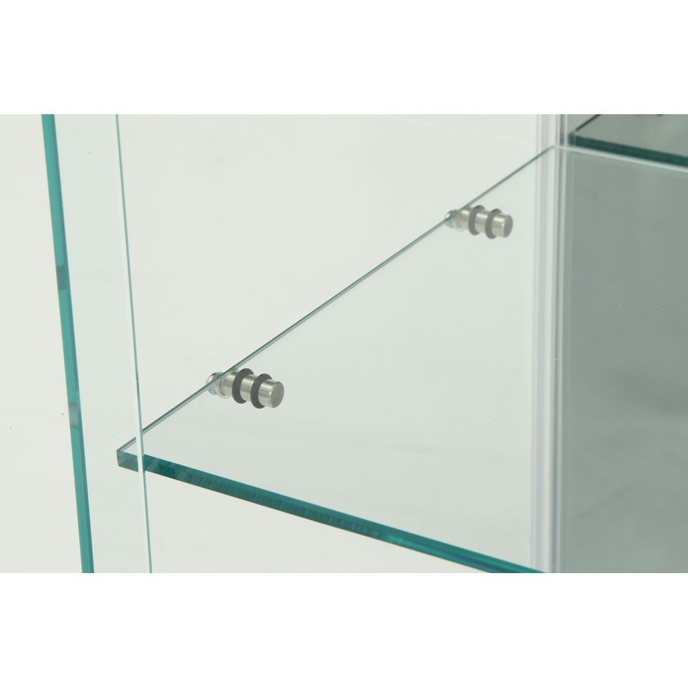 不二貿易 ガラスコレクションケース　ＢＡＡＬ　ワイド　ＷＨ【メーカー直送・代引不可】, ホワイト, 幅600mm&times;奥行300mm&times;高さ1195mm