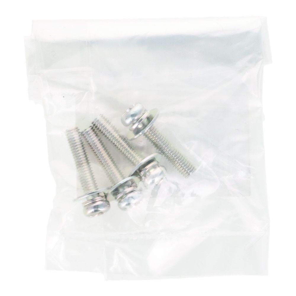 座金組込ネジ　Ｐー３　ユニクロ　Ｍ３&times;１５　４本入, ねじ, M3&times;15