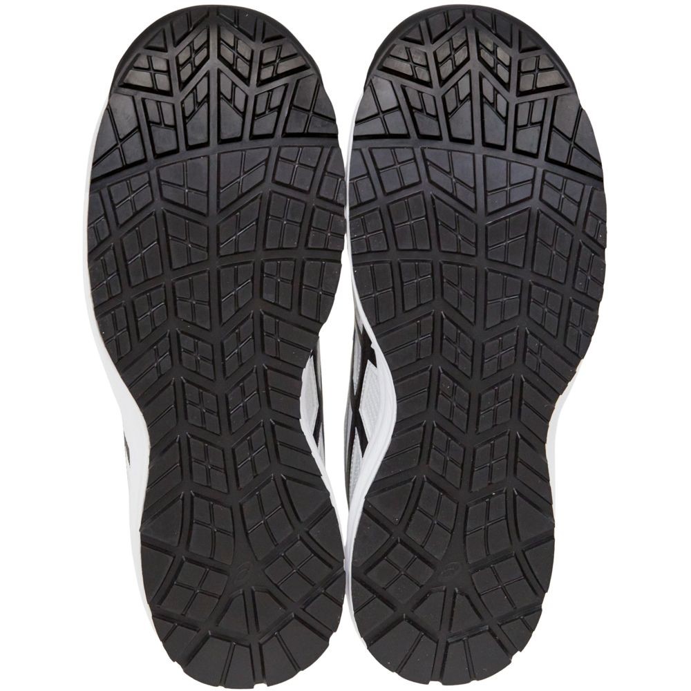 アシックス（ASICS） ウィンジョブCP215 ホワイト×ブラック, ホワイト×ブラック, 25.5cm