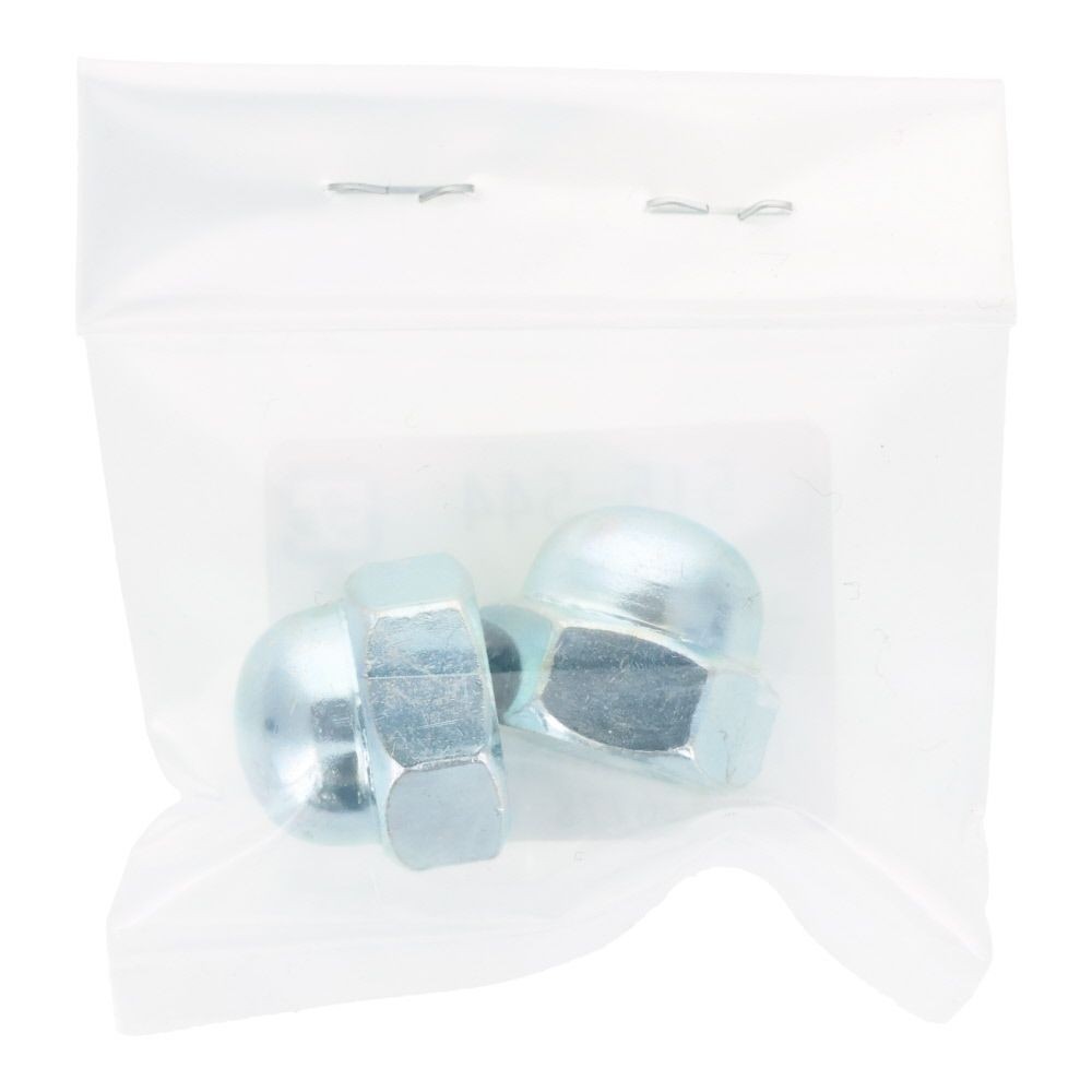 袋ナット　ユニクロ　Ｗ３／８ｍｍ　２本入, ナット, W3／8