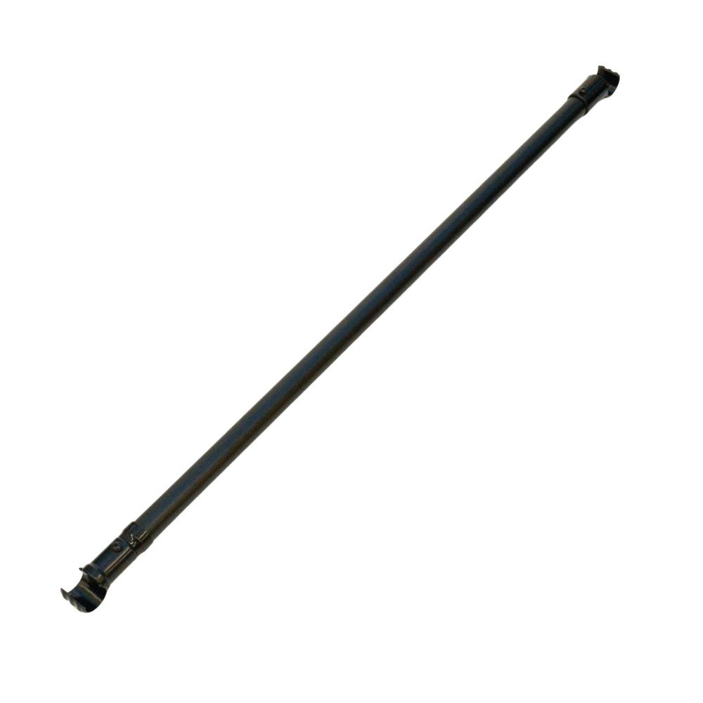 WIZ'A ウィザ デザイン　縦にも横にも伸縮できる室内物干し専用竿, ブラック, 伸縮式